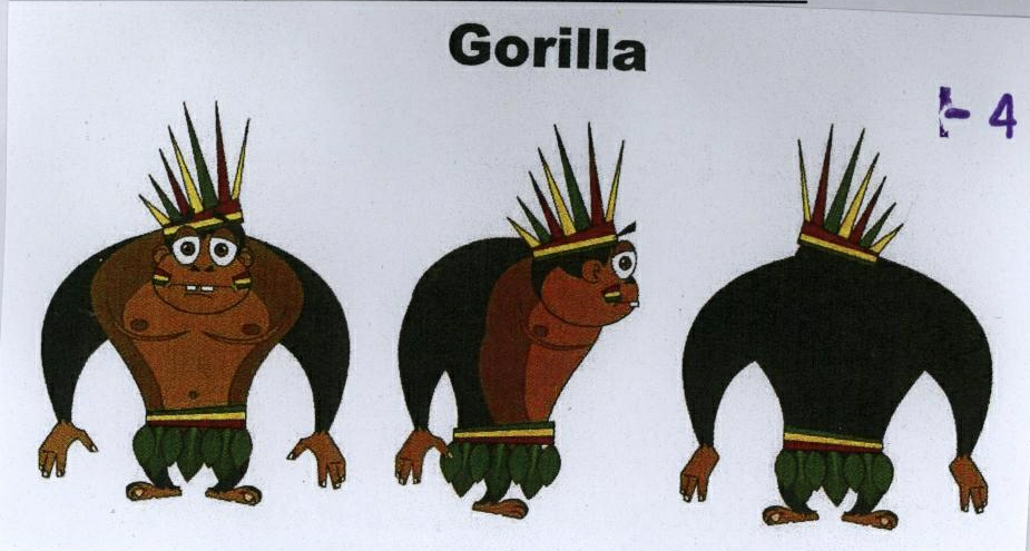 Gorilla ( Label ) Device mark 1792218 Trademark