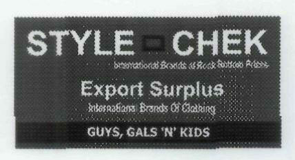 Style Chek Device mark 1845164 Trademark