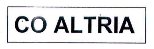 Co Altria Device mark 1822351 Trademark