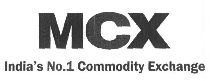 Mcx Indias No. 1 Commodity Exchange (label) Device mark 1610152 Trademark