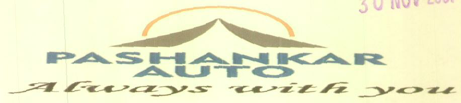 Pashankar Auto (device) Device mark 1626282 Trademark