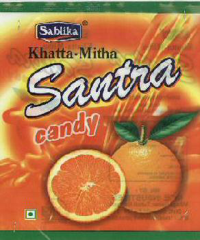 Santra Candy With Contener Device mark 1655209 Trademark