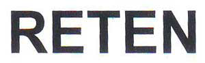 Reten Device mark 1896687 Trademark
