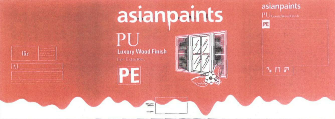 Asian Paints Luxury Wood Finish (label) Device mark 1670422 Trademark