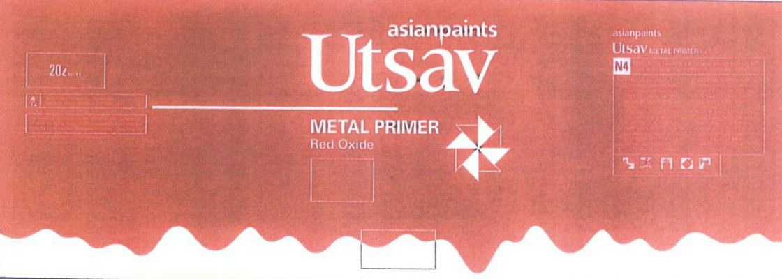 Utsav Metal Primer (label) Device mark 1670429 Trademark