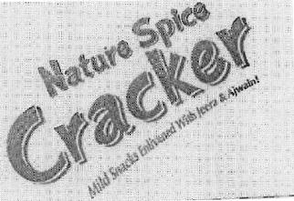 Nature Spice Cracker (label ) Device mark 1981203 Trademark