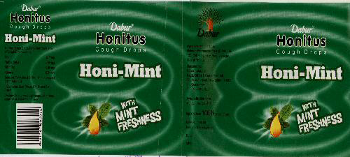 Honi-mint With Mint Freshness Device mark 1772927 Trademark