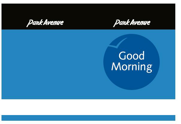 Park Avenue Good Morning Device mark 1965080 Trademark