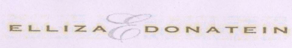 Elliza Donatein (label) Device mark 1687633 Trademark