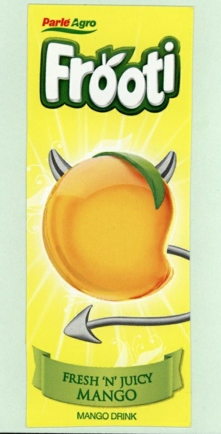Frooti (label) Device mark 1787753 Trademark