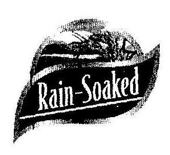 Rain-soaked With Label. Device mark 2001687 Trademark