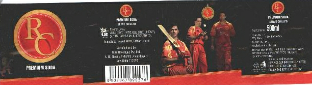 Rc Premium Soda Device mark 1802942 Trademark