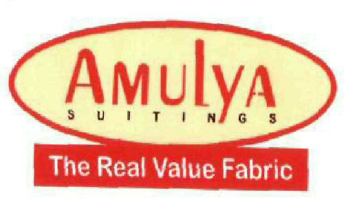 Amulya Suitings The Real Value Fabric Device mark 1987404 Trademark
