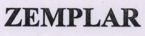 Zemplar With Device Device mark 1763000 Trademark