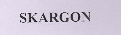 Skargon Device mark 1779255 Trademark