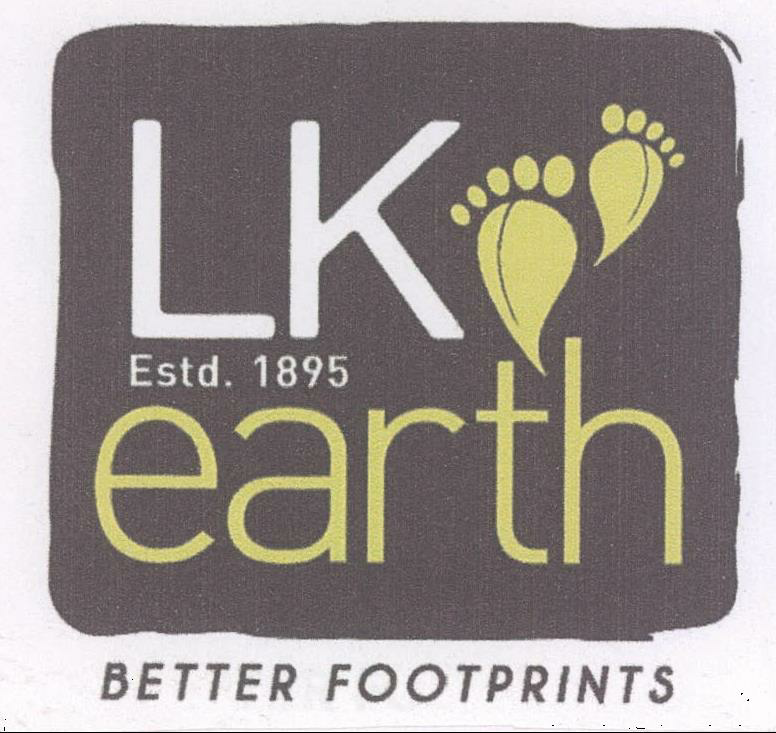 Lk Estd. 1895 Earth Better Footprints Device mark 2117570 Trademark
