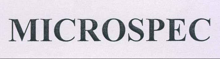Microspec Device mark 2117455 Trademark