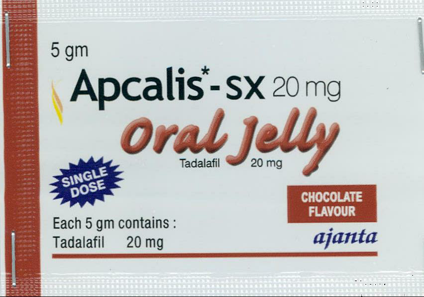 Apcalis*-sx 20mg Oral Jelly Device mark 2151194 Trademark