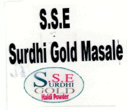 S.s.e Surdhi Gold Masale (logo) Device mark 2151067 Trademark