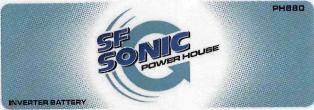 Sf Sonic Power House (label) Device mark 2191881 Trademark