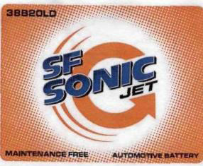 Sf Sonic Jet (label) Device mark 2191886 Trademark