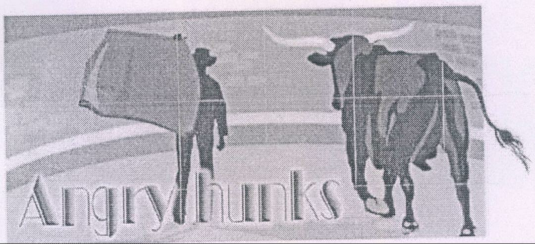 Angry Hunks Device mark 2196239 Trademark