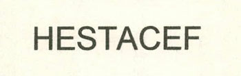 Hestacef Device mark 2280804 Trademark