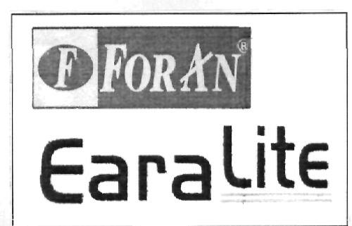 F Foran Eara Lite (logo) Device mark 2236128 Trademark