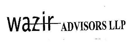 Wazir Advisors Llp (logo) Device mark 2053035 Trademark