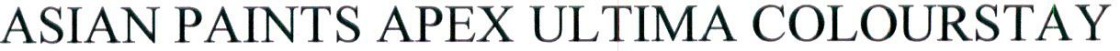Asian Paints Apex Ultima Colour Stay Device mark 1902544 Trademark
