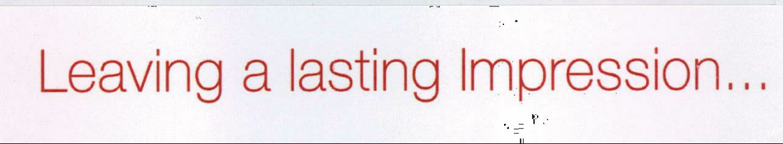 Leaving A Lasting Impression Device mark 2007467 Trademark