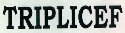 Triplicef Device mark 2357492 Trademark
