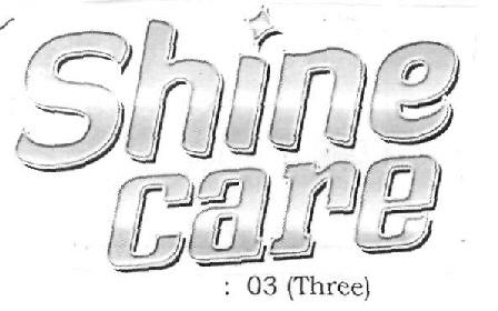 Shine Care (device) Device mark 2317252 Trademark