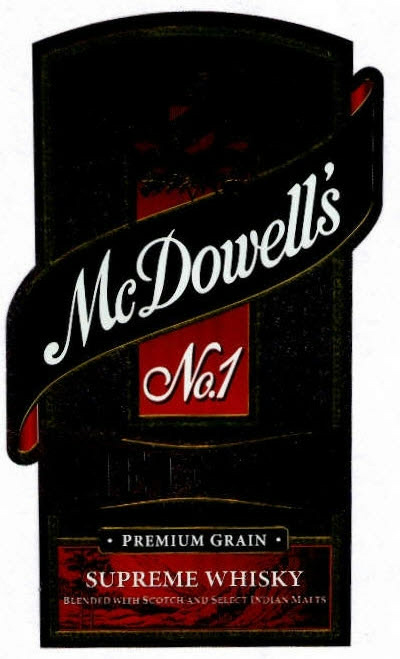 Mcdowell's No.1 Device mark 2392080 Trademark