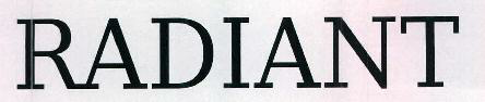 Radiant Device mark 2385016 Trademark