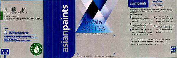 Asianpaints Royale Aspira Device mark 2451020 Trademark