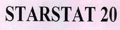 Starstat 20 Device mark 2467105 Trademark