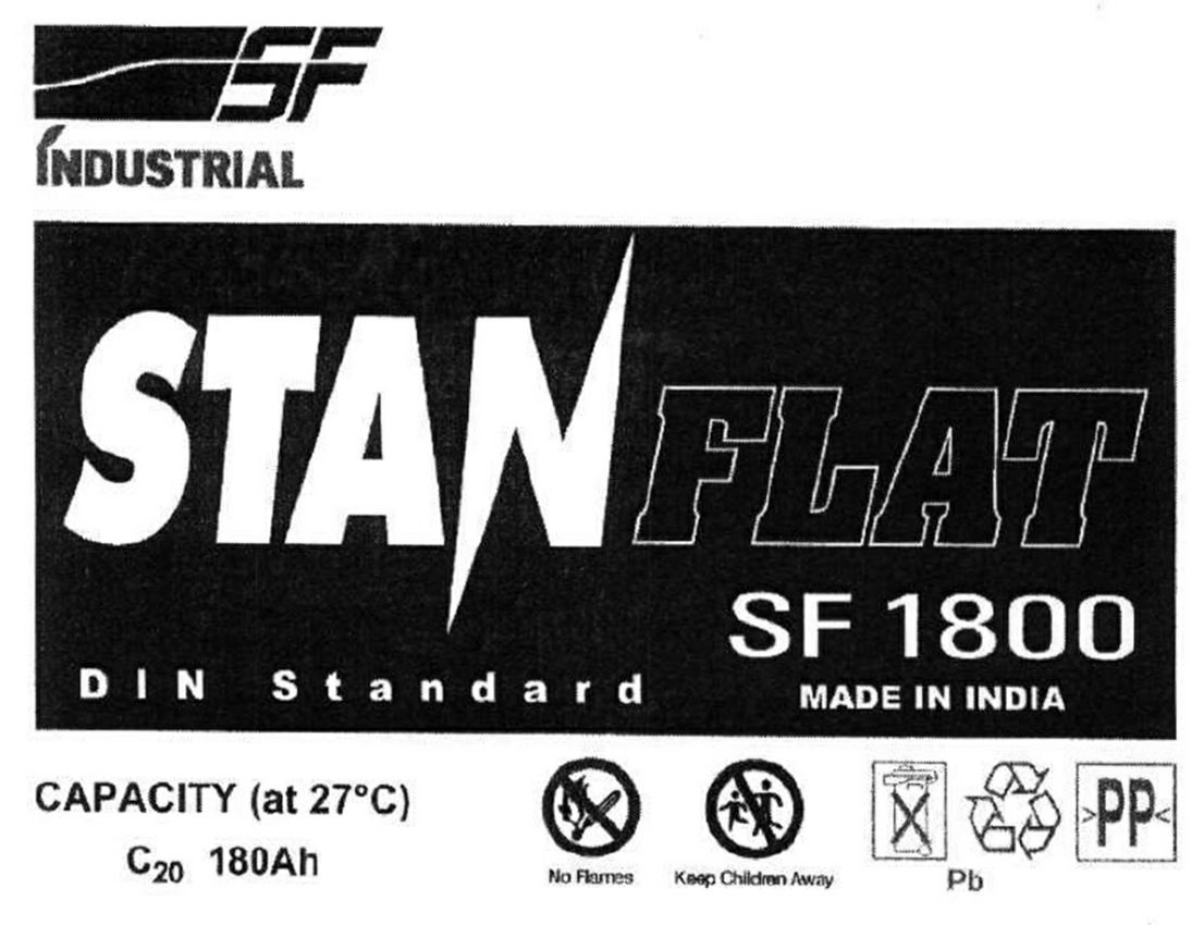 Stan Flat Sf 1800 Device mark 2238107 Trademark