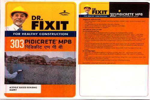 Dr. Fixit 303 Pidicrete Mpb Device mark 2467497 Trademark