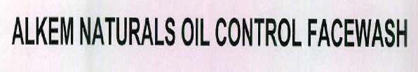 Alkem Naturals Oil Control Facewash Device mark 2481520 Trademark