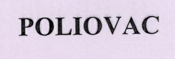 Poliovac Device mark 1780208 Trademark
