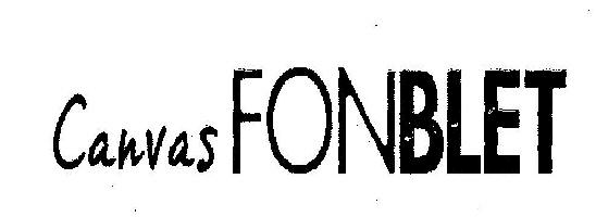 Canvas Fonblet (device) Device mark 2527429 Trademark