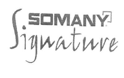 Somany Signature (label) Device mark 2330033 Trademark