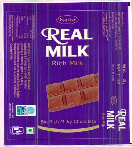 Real Milk Rich Milk Device mark 2582056 Trademark