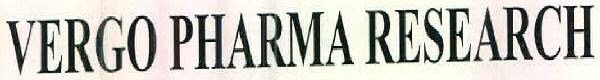 Vergo Pharma Research Device mark 2556348 Trademark