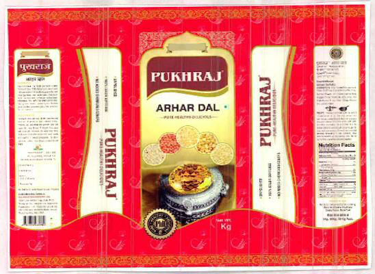 Pukhraj Arhar Dal Device mark 2582064 Trademark