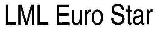 Lml Euro Star (word Mark) Device mark 2596935 Trademark
