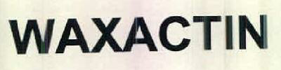 Waxactin Device mark 2580378 Trademark