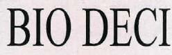 Bio Deci Device mark 2330335 Trademark