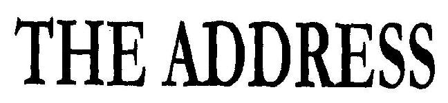 The Address Device mark 1841686 Trademark